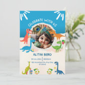 Invitation fonction fête d'anniversaire (Debout devant)