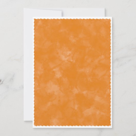 Invitation Fond de douche pour bébé à l'aquarelle d'automne  (Devant)