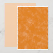 Invitation Fond de douche pour bébé à l'aquarelle d'automne  (Devant / Derrière)