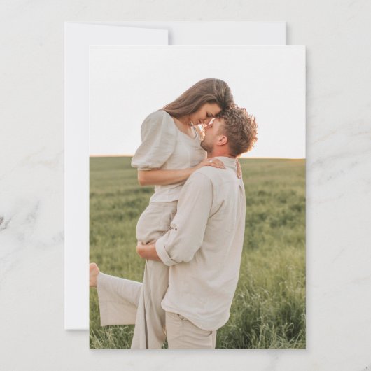 Invitation Fond de photo (Devant)