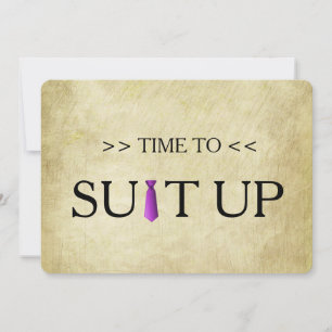Invitation Fond en bois violet pour s'habiller