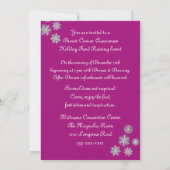 Invitation Fonds de sensibilisation au cancer du sein Augment (Dos)