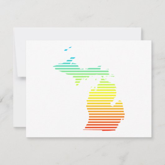 Invitation fondu de froid du michigan (Devant)