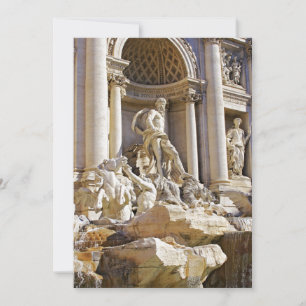 Invitation Fontaine de Trevi Rome Photographie