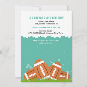 Invitation Football