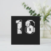 Invitation Football 18 e Anniversaire Célébration Sport Cadea (Debout devant)