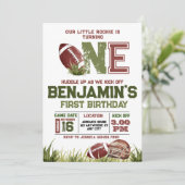 Invitation Football 1ère année de bas de football (Debout devant)