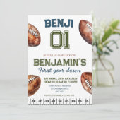 Invitation Football 1ère année de bas de football (Debout devant)