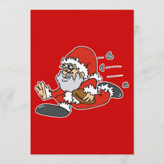 Invitation Football à Père Noël