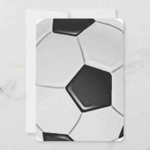 Invitation Football américain de soccer ou d'association