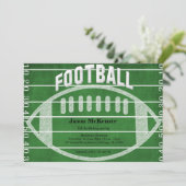 Invitation Football Anniversaire (Debout devant)