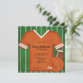 Invitation Football Anniversaire (Debout devant)