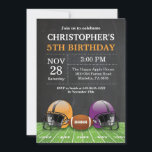 Invitation Football Anniversaire Party Gold Jaune violet<br><div class="desc">Football Anniversaire Invitation Anniversaire Fête. Invitation Jaune Jaune Jaune Jaune Jaune Jaune Jaune d'Or. Football Sport Thème Anniversaire Bash. Lavande Lilac violette et blanc. Arrière - plan de tableau de bord. 1er premier anniversaire. 1er 2ème 3ème 4ème 6ème 7ème 9ème 10ème 11ème 12ème 13ème 14ème 15ème, tout âge. Numérique imprimable....</div>
