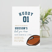 Invitation Football Anniversaire, Première Année En Bas, Jeu  (Debout devant)