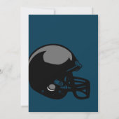 Invitation Football Anniversaire, Première Année En Bas, Jeu  (Dos)