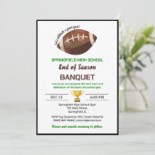 Invitation Football Banquet (Debout devant)
