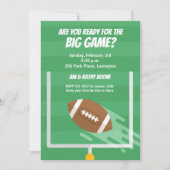 Invitation Football Big Game Watch Party (Devant)