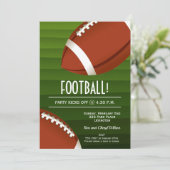 Invitation Football Bowl Game (Debout devant)