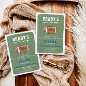 Invitation Football de première année | 1er anniversaire