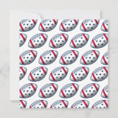 Invitation Football fête de l'indépendance (Dos)