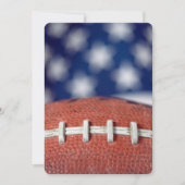 Invitation Football Game Party (Devant)