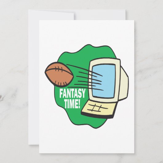 Invitation Football Imaginaire (Devant)