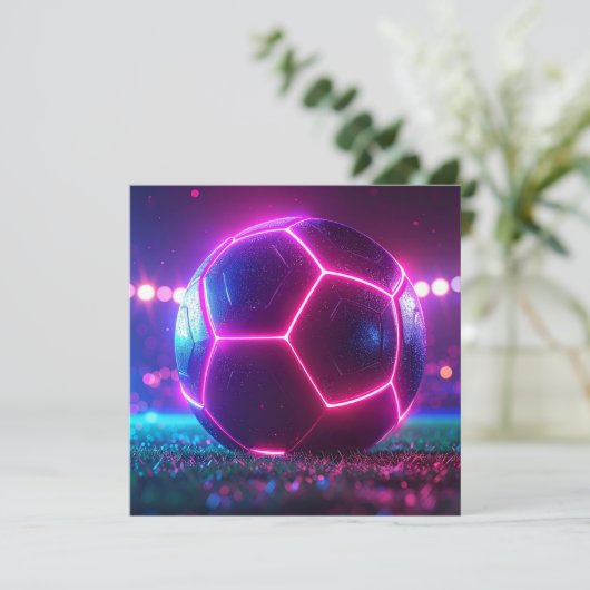 Invitation Football Mega (Debout devant)