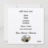 Invitation Football Party (Dos)