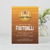 Invitation Football Party (Debout devant)