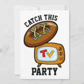 Invitation Football Party (Devant)