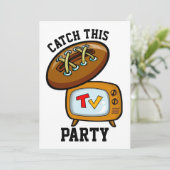 Invitation Football Party (Debout devant)