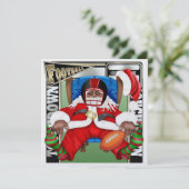 Invitation Football Père Noël - SRF (Debout devant)