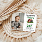 Invitation Football première année bas 1er anniversaire