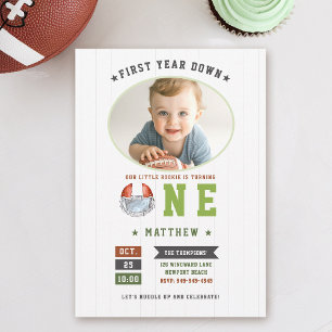 Invitation Football Sports première année bas garçon 1er anni