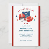 Invitation Football Tailging Anniversaire (Devant)