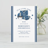 Invitation Football Tailging Anniversaire (Debout devant)