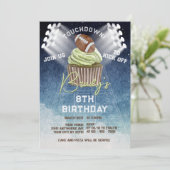 Invitation Football Touchdown Anniversaire (Debout devant)