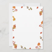 Invitation Football Touchdown Minuscule orteils Baby shower d (Dos)