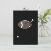 Invitation Football Turquie Thanksgiving (Debout devant)