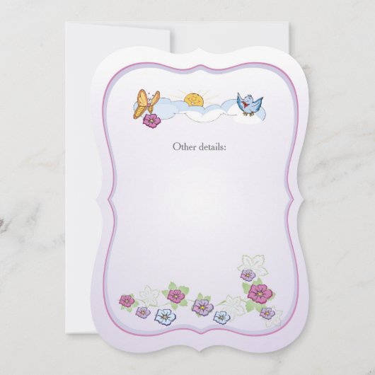 invitation for baby shower (Dos)