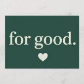 Invitation For Good Minimalist Positive Quote Aesthetic (Devant)