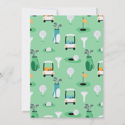 Invitation Fore, 4e anniversaire Swing On By Party (Dos)