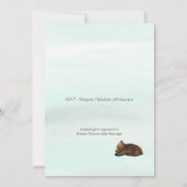 Invitation Forest Adventure Ours Rustiques Baby Shower (Dos)
