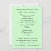 Invitation Forest Bridge - Votre Retraite Attend! (Dos)