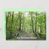 Invitation Forest Bridge - Votre Retraite Attend! (Devant / Derrière)