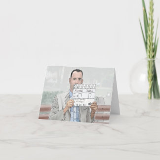 Invitation Forest Gump card