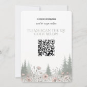 Invitation Forest Meadow Wedding (Dos)