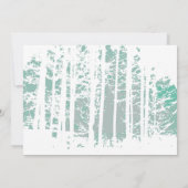 Invitation Forest Wilderness Outdoor Park Anniversaire (Dos)