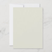 Invitation Forêt Animal Jungle Couples Baby shower Garçons (Dos)