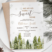Invitation Forêt Bois Pine Arbre Ménage Sweet Home